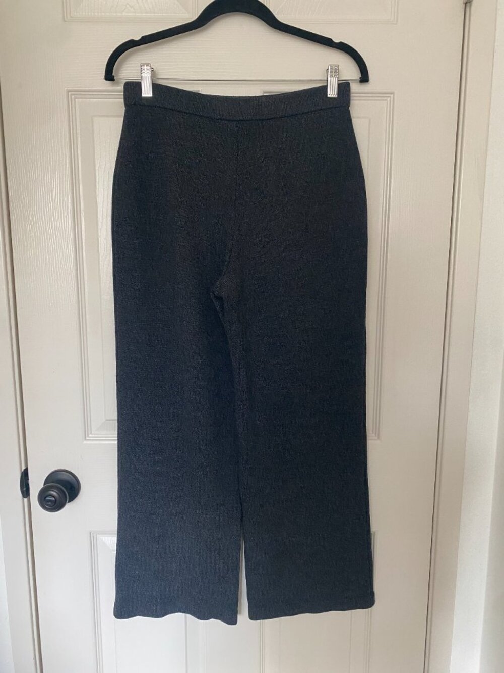 St. John Collection | Santana Knit Pant 26" Inseam Charcoal Sz 4